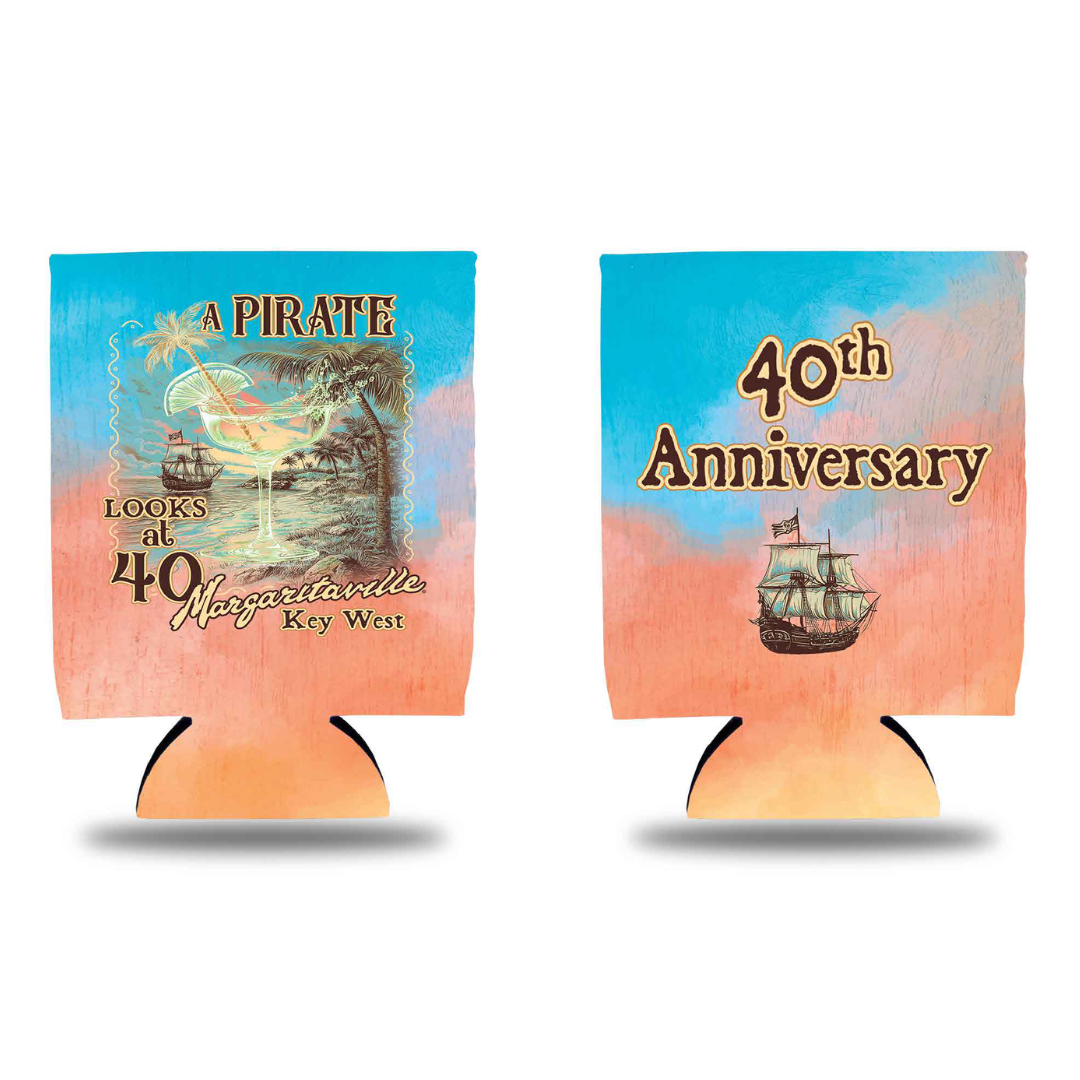 Limited Edition Key West 40th Anniversary Can Coolie