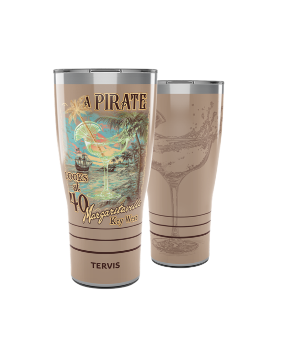 Limited Edition Key West 40th Anniversary Stainless Steel Tervis