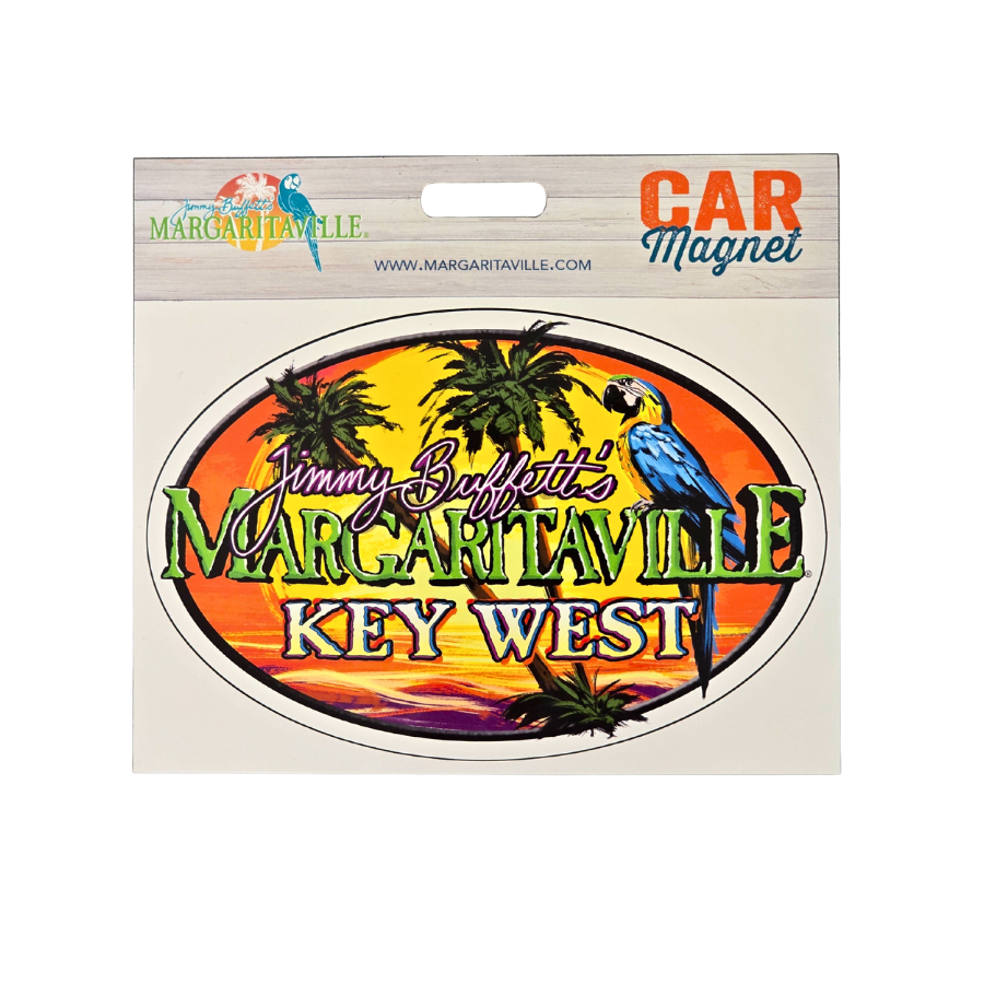 Margaritaville Key West Car Magnet