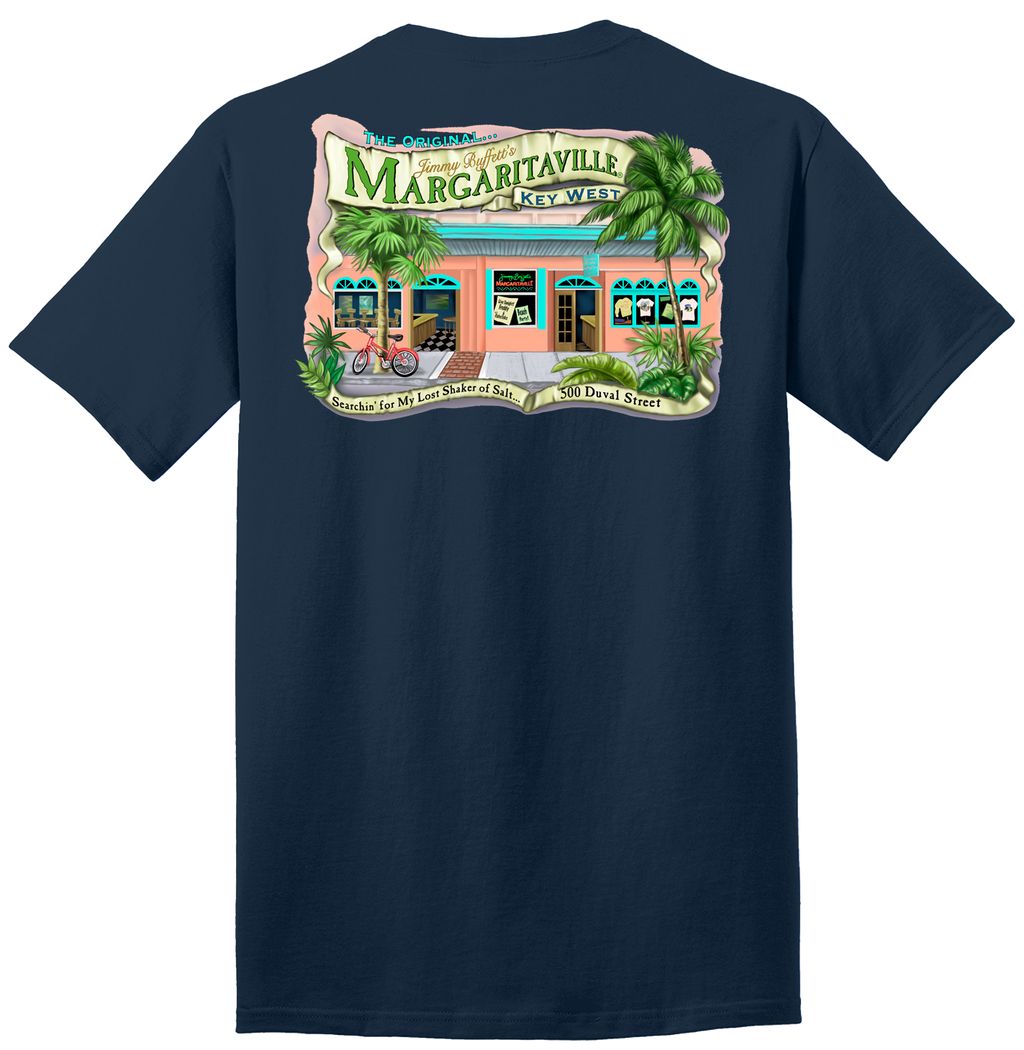 Key West Storefront Tee - Navy