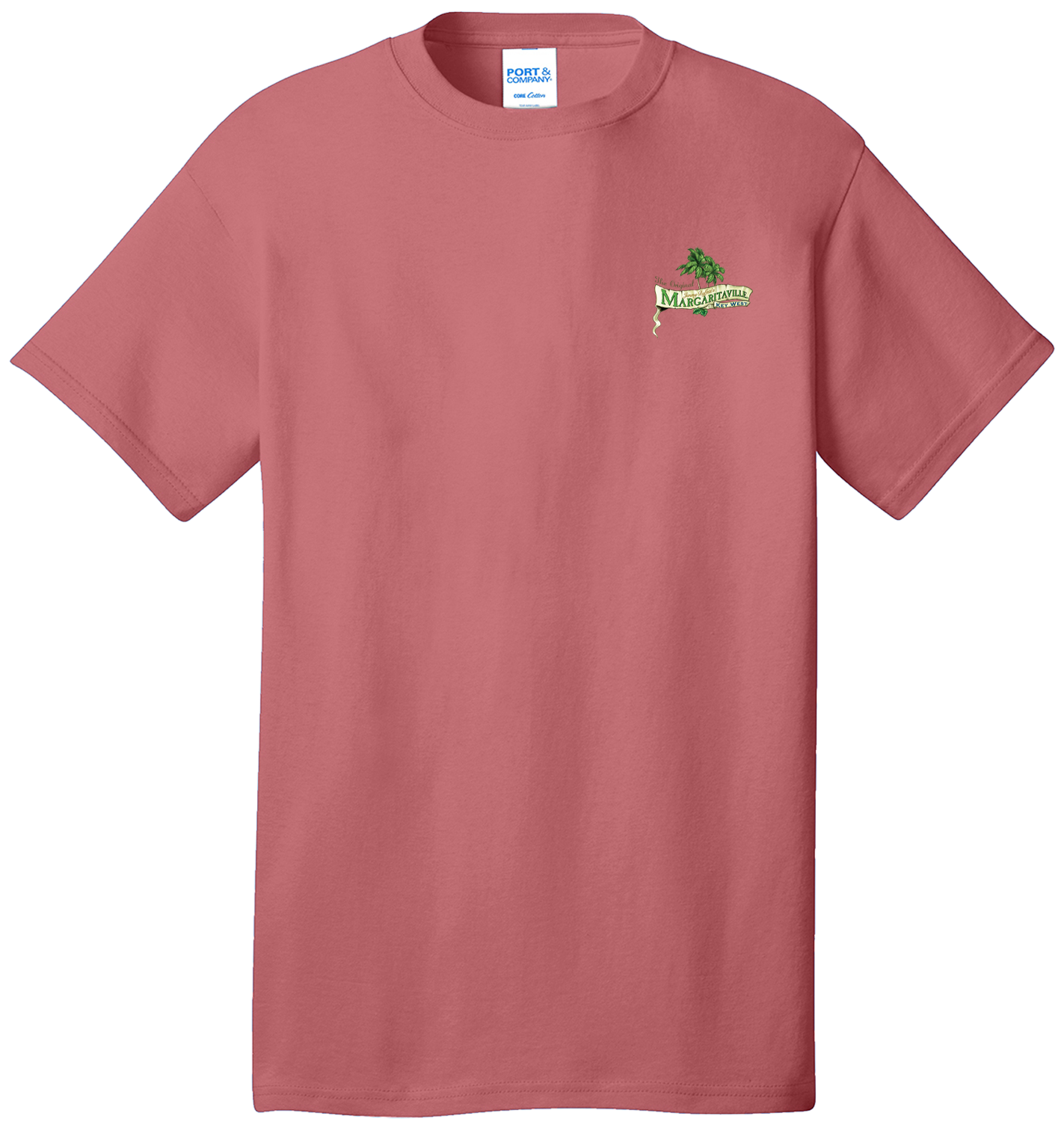 Key West Storefront Tee - Zinnia