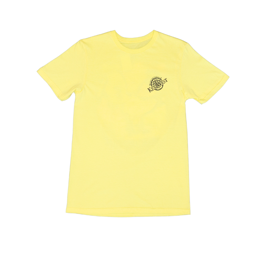 Key West Rooster Tee - Yellow