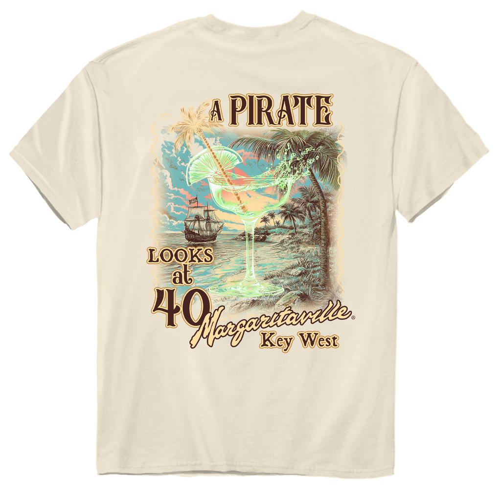 Limited Edition Key West 40th Anniversary Tee - Natural