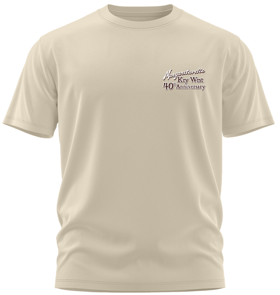 Limited Edition Key West 40th Anniversary Tee - Natural