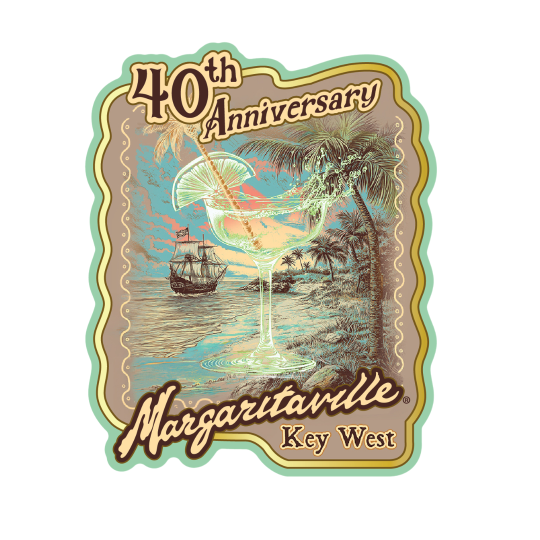 Limited Edition Key West 40th Anniversary Magnet – Margaritaville ...