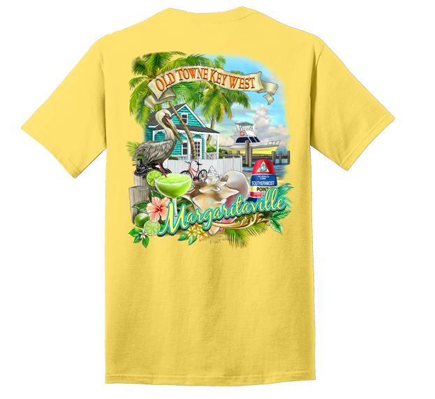 Old Towne Cottage Tee - Banana