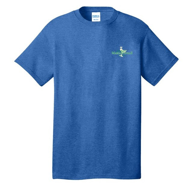 End of the Road Tee - Royal Heather