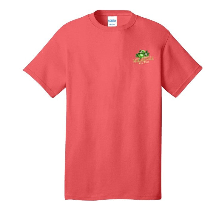 Mallory Square Tee - Coral