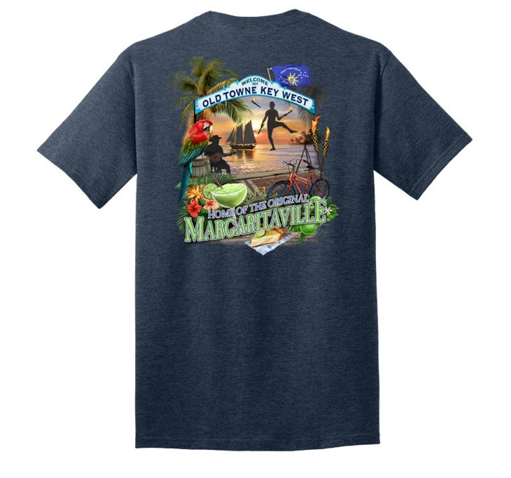 Mallory Square Tee - Denim